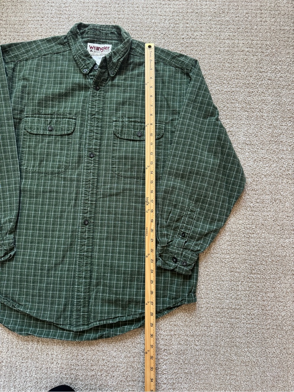 Wrangler Rugged Wear button down - Picture 8 of 8